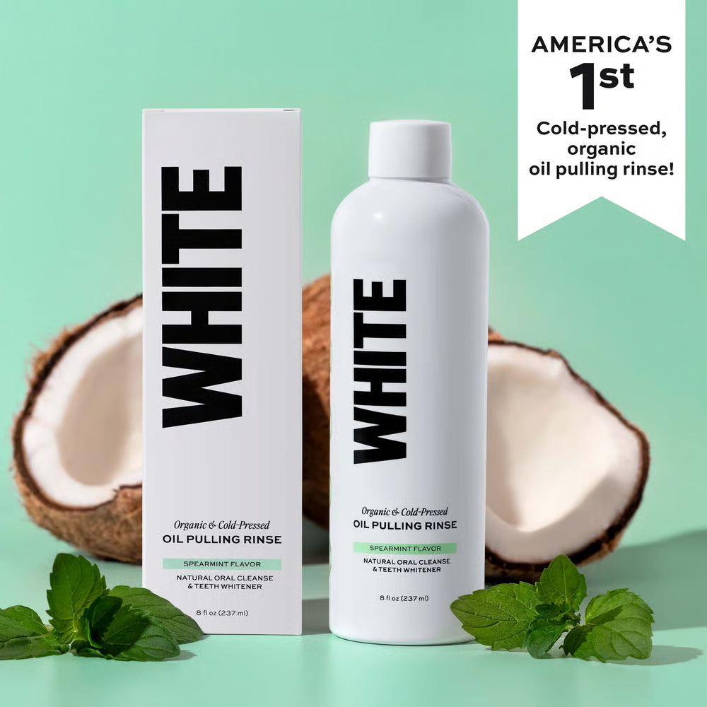 Oil Pulling Rinse, Spearmint & Coconut