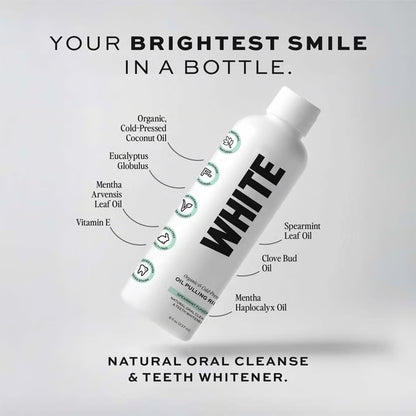 Oil Pulling Rinse, Spearmint & Coconut